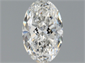 Diamante Natural 0.50 quilates, Ovalado , Color F, claridad SI2 y certificado GIA