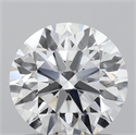 Del inventario de diamantes de laboratorio, 1.08 quilates, Redondo , Color F, claridad VVS2 y certificado IGI