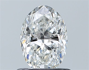 Picture of Natural Diamond 0.70 Carats, Oval with  Cut, F Color, SI1 Clarity and Certified by GIA