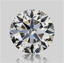 Natural Diamond 1.00 Carats, Round with Very Good Cut, K Color, SI2 Clarity and Certified by GIA