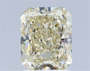 Picture of Natural Diamond 2.00 Carats, Radiant with  Cut, N Color, VS2 Clarity and Certified by GIA