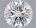 Lab Grown Diamond 2.55 Carats, Round with Ideal Cut, D Color, VVS2 Clarity and Certified by IGI