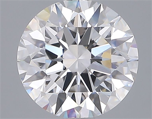 Picture of Lab Grown Diamond 2.55 Carats, Round with Ideal Cut, D Color, VVS2 Clarity and Certified by IGI