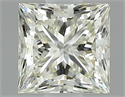 Diamante Natural 0.73 quilates, Princesa , Color K, claridad VVS2 y certificado IGI