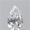 Diamante Natural 0.50 quilates, De pera , Color D, claridad VS1 y certificado GIA