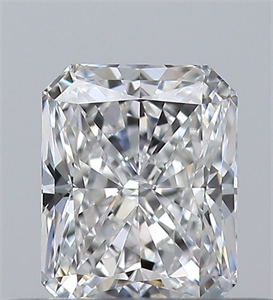 Foto Diamante Natural 0.37 quilates, Radiante , Color F, claridad VVS1 y certificado GIA de