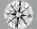 Lab Grown Diamond 5.10 Carats, Round with Excellent Cut, E Color, VS1 Clarity and Certified by IGI