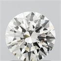Natural Diamond 1.19 Carats, Round with Excellent Cut, L Color, SI2 Clarity and Certified by GIA