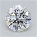 Del inventario de diamantes de laboratorio, 1.55 quilates, Redondo , Color E, claridad VVS2 y certificado IGI