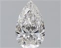 Diamante Natural 0.70 quilates, De pera , Color E, claridad VVS1 y certificado GIA