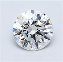 Diamante Natural 1.03 quilates, Redondo , Color E, claridad VVS2 y certificado GIA