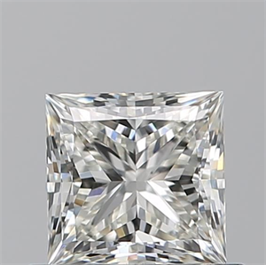 Picture of Natural Diamond 0.72 Carats, Princess with  Cut, I Color, VS1 Clarity and Certified by GIA
