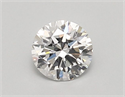 Lab Grown Diamond 0.80 Carats, Round with Ideal Cut, D Color, VVS2 Clarity and Certified by IGI