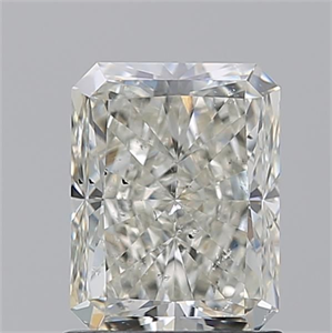 Picture of Natural Diamond 1.50 Carats, Radiant with  Cut, J Color, SI2 Clarity and Certified by GIA