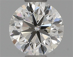 Foto Diamante Natural 0.51 quilates, Redondo , Color G, claridad VVS1 y certificado IGI de