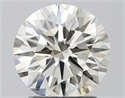 Diamante Natural 1.70 quilates, Redondo , Color I, claridad VVS2 y certificado IGI