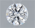 Diamante Natural 0.40 quilates, Redondo , Color D, claridad VVS1 y certificado GIA