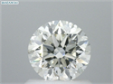 Diamante Natural 0.90 quilates, Redondo , Color J, claridad VS1 y certificado GIA