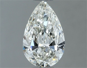Picture of Natural Diamond 0.70 Carats, Pear with  Cut, H Color, VS1 Clarity and Certified by IGI