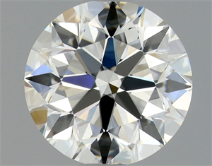 Picture of Natural Diamond 0.90 Carats, Round with Excellent Cut, J Color, VS1 Clarity and Certified by GIA