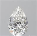 Natural Diamond 0.90 Carats, Pear with  Cut, G Color, VS2 Clarity and Certified by GIA