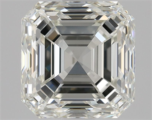 Picture of Natural Diamond 1.70 Carats, Asscher with  Cut, J Color, VVS2 Clarity and Certified by GIA