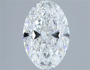 Picture of Natural Diamond 2.01 Carats, Oval with  Cut, E Color, VS2 Clarity and Certified by GIA