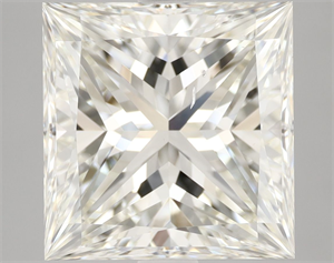 Picture of Natural Diamond 5.02 Carats, Princess with  Cut, K Color, SI1 Clarity and Certified by GIA