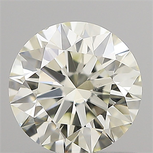 Picture of Natural Diamond 0.71 Carats, Round with Excellent Cut, K Color, VS2 Clarity and Certified by IGI