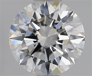 Picture of Lab Grown Diamond 1.50 Carats, Round with Excellent Cut, E Color, VVS2 Clarity and Certified by IGI