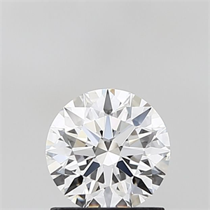 Picture of Lab Grown Diamond 1.07 Carats, Round with Ideal Cut, D Color, VVS1 Clarity and Certified by IGI