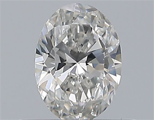 Picture of Natural Diamond 0.41 Carats, Oval with  Cut, F Color, VS2 Clarity and Certified by GIA
