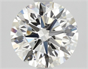 Diamante Natural 1.60 quilates, Redondo , Color H, claridad VS1 y certificado GIA
