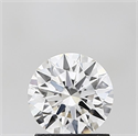 Lab Grown Diamond 1.20 Carats, Round with Ideal Cut, E Color, VS1 Clarity and Certified by IGI