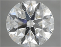 Natural Diamond 1.00 Carats, Round with Excellent Cut, G Color, I1 Clarity and Certified by GIA