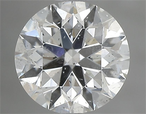Picture of Natural Diamond 1.00 Carats, Round with Excellent Cut, G Color, I1 Clarity and Certified by GIA