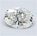 Diamante Natural 1.20 quilates, Ovalado , Color I, claridad VS2 y certificado GIA