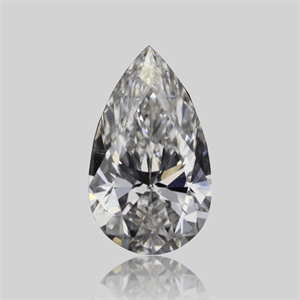 Picture of Natural Diamond 0.30 Carats, Pear with  Cut, F Color, SI1 Clarity and Certified by GIA