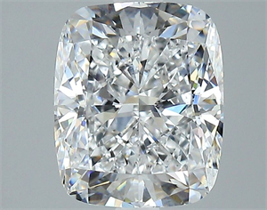 Picture of Natural Diamond 3.01 Carats, Cushion with  Cut, D Color, SI1 Clarity and Certified by GIA