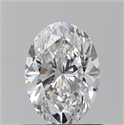 Diamante Natural 0.90 quilates, Ovalado , Color F, claridad VVS2 y certificado GIA