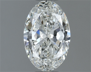 Picture of Natural Diamond 0.80 Carats, Oval with  Cut, H Color, VS1 Clarity and Certified by GIA