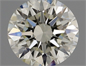 Diamante Natural 0.50 quilates, Redondo , Color J, claridad VVS2 y certificado IGI