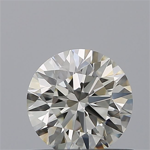 Foto Diamante Natural 0.56 quilates, Redondo , Color I, claridad VVS2 y certificado IGI de