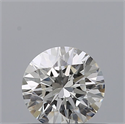 Natural Diamond 0.41 Carats, Round with Excellent Cut, G Color, IF Clarity and Certified by GIA