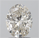 Diamante Natural 1.50 quilates, Ovalado , Color J, claridad SI1 y certificado GIA