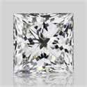 Natural Diamond 1.01 Carats, Princess with  Cut, G Color, VS2 Clarity and Certified by GIA