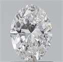Diamante Natural 0.70 quilates, Ovalado , Color E, claridad VS2 y certificado GIA