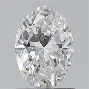 Foto Diamante Natural 0.70 quilates, Ovalado , Color E, claridad VS2 y certificado GIA de