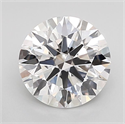 Lab Grown Diamond 1.53 Carats, Round with Ideal Cut, D Color, VS1 Clarity and Certified by IGI