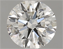 Diamante Natural 0.75 quilates, Redondo , Color H, claridad VVS1 y certificado GIA